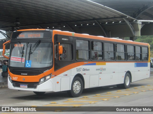 Itamaracá Transportes 1.657 na cidade de Abreu e Lima, Pernambuco, Brasil, por Gustavo Felipe Melo. Número da foto: #7938336.