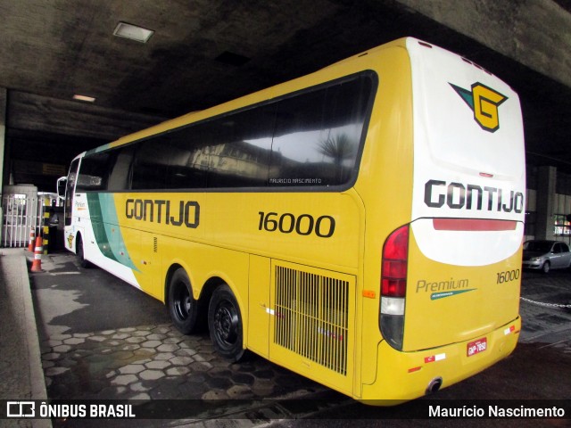 Empresa Gontijo de Transportes 16000 na cidade de Belo Horizonte, Minas Gerais, Brasil, por Maurício Nascimento. ID da foto: 7938401.