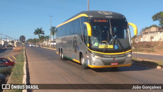 RodeRotas - Rotas de Viação do Triângulo 7124 na cidade de Luziânia, Goiás, Brasil, por João Gonçalves. Número da foto: #7936905.