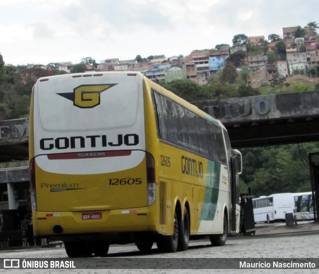Empresa Gontijo de Transportes 12605 na cidade de Belo Horizonte, Minas Gerais, Brasil, por Maurício Nascimento. Número da foto: #7937190.
