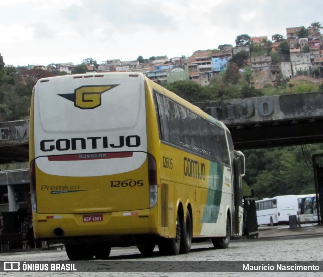 Empresa Gontijo de Transportes 12605 na cidade de Belo Horizonte, Minas Gerais, Brasil, por Maurício Nascimento. ID da foto: 7937190.