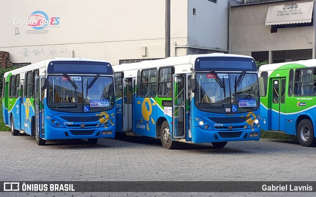 Nova Transporte 22174 na cidade de Cariacica, Espírito Santo, Brasil, por Gabriel Lavnis. Número da foto: #7936230.