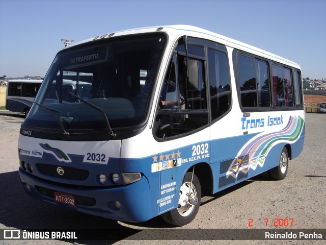 Trans Isaak Turismo 2032 na cidade de Curitiba, Paraná, Brasil, por Reinaldo Penha. ID da foto: 7939298.