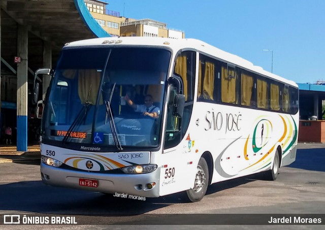 Expresso São José 550 na cidade de Porto Alegre, Rio Grande do Sul, Brasil, por Jardel Moraes. ID da foto: 7940625.