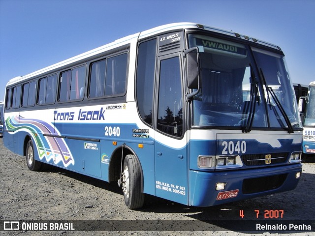 Trans Isaak Turismo 2040 na cidade de Curitiba, Paraná, Brasil, por Reinaldo Penha. Número da foto: #7939304.