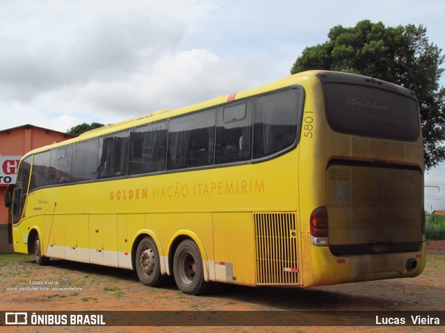 Viação Itapemirim 5801 na cidade de Estreito, Maranhão, Brasil, por Lucas Vieira. ID da foto: 7939166.