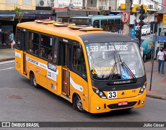 Transporte Suplementar de Belo Horizonte 901 na cidade de Belo Horizonte, Minas Gerais, Brasil, por Júlio César. Número da foto: #7940468.