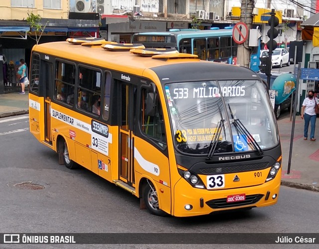 Transporte Suplementar de Belo Horizonte 901 na cidade de Belo Horizonte, Minas Gerais, Brasil, por Júlio César. ID da foto: 7940468.