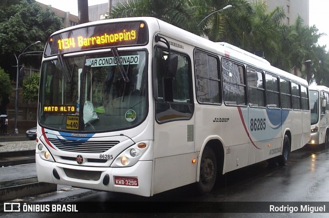 Auto Viação Jabour 86285 na cidade de Rio de Janeiro, Rio de Janeiro, Brasil, por Rodrigo Miguel. ID da foto: 7888945.