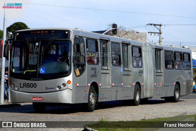 Araucária Transportes Coletivos LR800 na cidade de Curitiba, Paraná, Brasil, por Franz Hecher. ID da foto: 7890958.