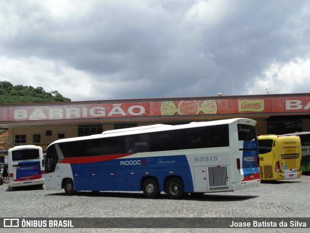 Viação Riodoce 60515 na cidade de Manhuaçu, Minas Gerais, Brasil, por Joase Batista da Silva. ID da foto: 7888903.