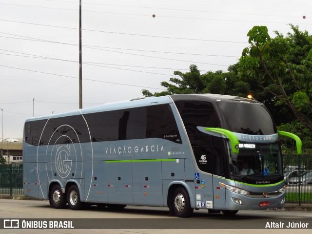 Viação Garcia 8535 na cidade de São Paulo, São Paulo, Brasil, por Altair Júnior. Número da foto: #7890456.