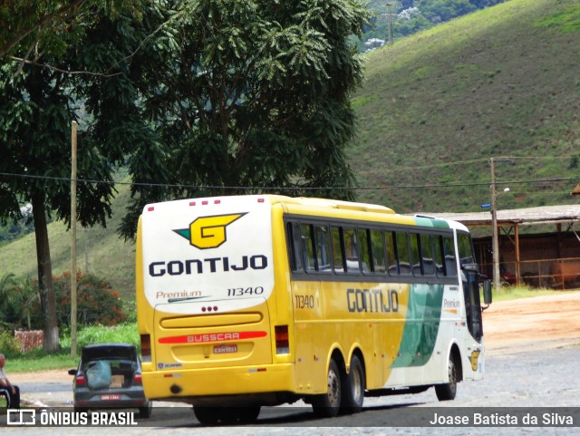 Empresa Gontijo de Transportes 11340 na cidade de Manhuaçu, Minas Gerais, Brasil, por Joase Batista da Silva. Número da foto: #7888911.