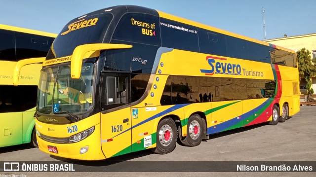 Severo Turismo 1620 na cidade de Belo Horizonte, Minas Gerais, Brasil, por Nilson Brandão Alves. Número da foto: #7891482.