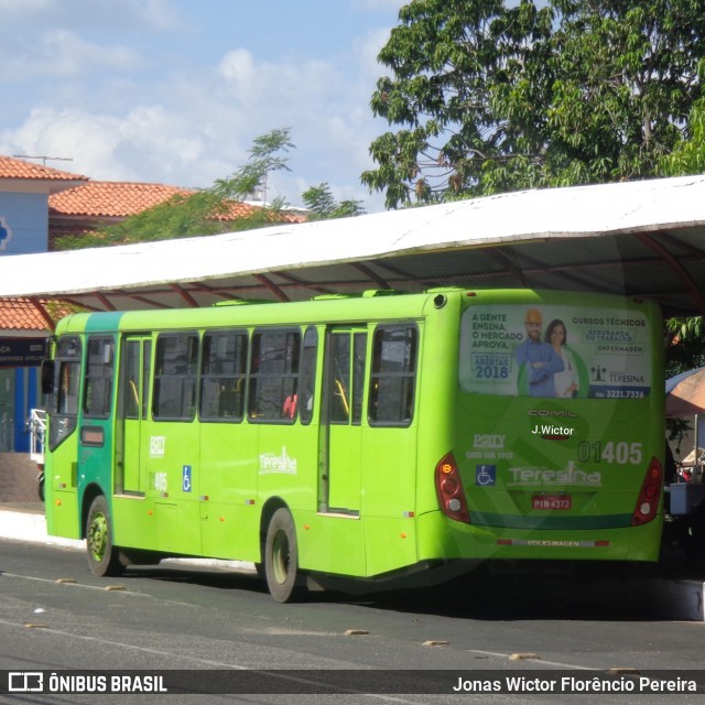 Viação Piauiense 01405 na cidade de Teresina, Piauí, Brasil, por Jonas Wictor Florêncio Pereira. ID da foto: 7889253.