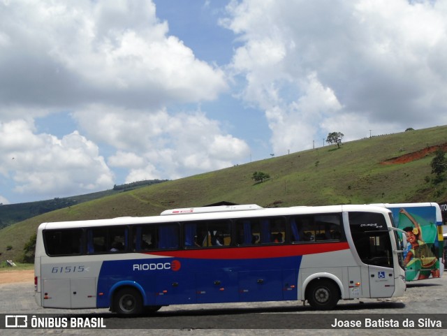 Viação Riodoce 61515 na cidade de Manhuaçu, Minas Gerais, Brasil, por Joase Batista da Silva. ID da foto: 7888910.