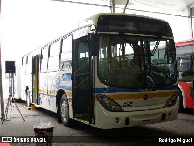 Viação Belém Novo 2385 na cidade de Rio de Janeiro, Rio de Janeiro, Brasil, por Rodrigo Miguel. Número da foto: #7888947.