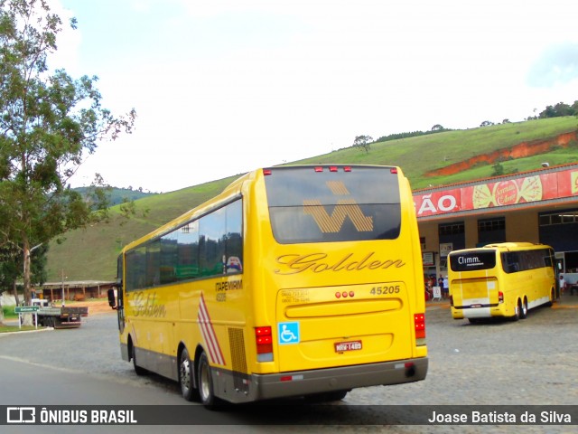 Viação Itapemirim 45205 na cidade de Manhuaçu, Minas Gerais, Brasil, por Joase Batista da Silva. ID da foto: 7888942.