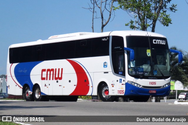 CMW Transportes 1105 na cidade de Florianópolis, Santa Catarina, Brasil, por Daniel Budal de Araújo. ID da foto: 7888944.