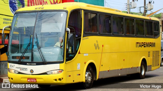 Viação Itapemirim 8547 na cidade de Belém, Pará, Brasil, por Victor Hugo. Número da foto: #7890211.