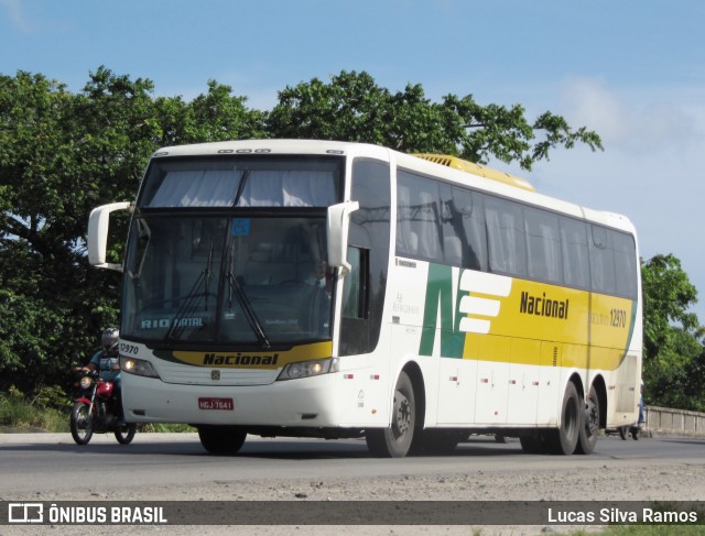 Viação Nacional 12970 na cidade de Recife, Pernambuco, Brasil, por Lucas Ramos. ID da foto: 7889451.