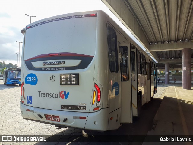 Nova Transporte 22199 na cidade de Cariacica, Espírito Santo, Brasil, por Gabriel Lavnis. Número da foto: #7942363.
