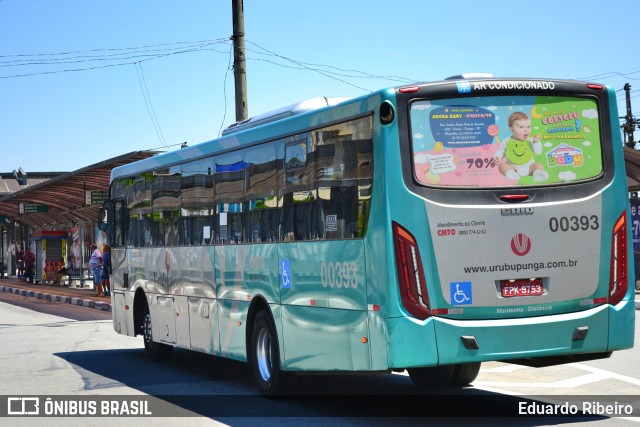 Auto Viação Urubupungá 00393 na cidade de Osasco, São Paulo, Brasil, por Eduardo Ribeiro. Número da foto: #7941111.