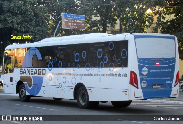 Ita Transportes 4366.5 na cidade de Goiânia, Goiás, Brasil, por Carlos Júnior. ID da foto: 7943300.