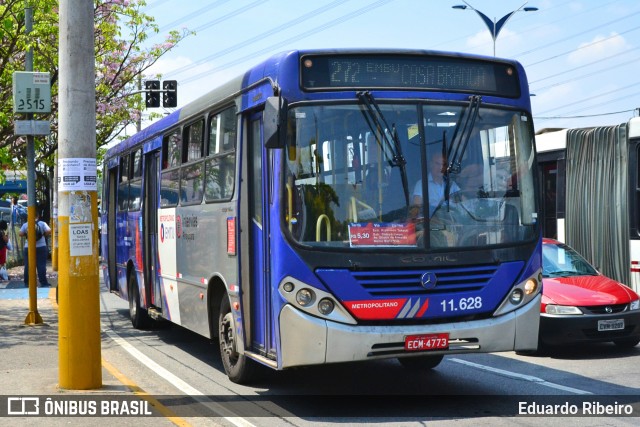 Viação Pirajuçara 11.628 na cidade de Taboão da Serra, São Paulo, Brasil, por Eduardo Ribeiro. Número da foto: #7943108.