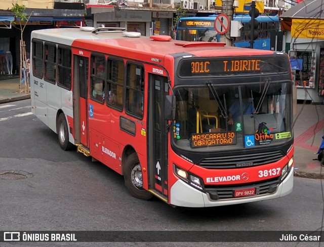 Viação Cruzeiro > Viação Sidon 38137 na cidade de Belo Horizonte, Minas Gerais, Brasil, por Júlio César. Número da foto: #7942548.