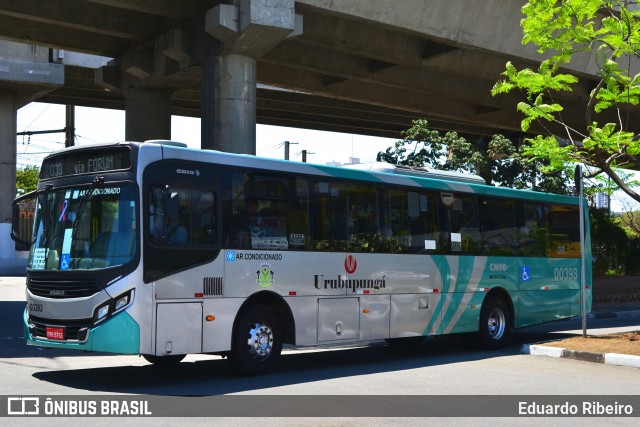 Auto Viação Urubupungá 00393 na cidade de Osasco, São Paulo, Brasil, por Eduardo Ribeiro. Número da foto: #7941109.