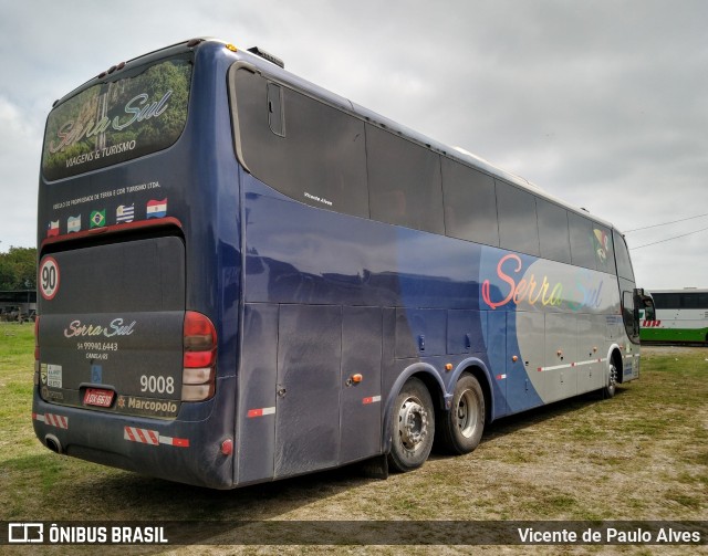 Serra Sul Turismo 9008 na cidade de Aparecida, São Paulo, Brasil, por Vicente de Paulo Alves. ID da foto: 7943508.