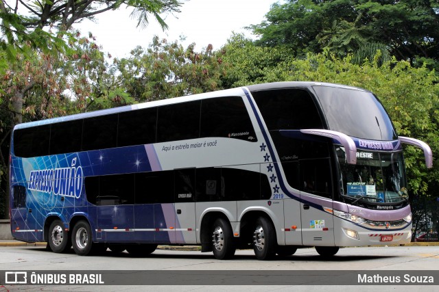 Expresso União Turismo 2019 na cidade de São Paulo, São Paulo, Brasil, por Matheus Souza. Número da foto: #7943366.