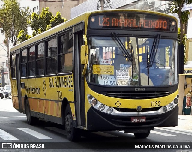 Viação Sul Fluminense 1132 na cidade de Volta Redonda, Rio de Janeiro, Brasil, por Matheus Martins da Silva. Número da foto: #7941233.