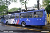 Viação Pirajuçara 11.714 na cidade de Taboão da Serra, São Paulo, Brasil, por Eduardo Ribeiro. Número da foto: #7943170.