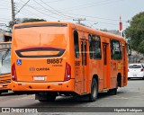 Transporte Coletivo Glória BI887 na cidade de Curitiba, Paraná, Brasil, por Hipólito Rodrigues. ID da foto: :id.