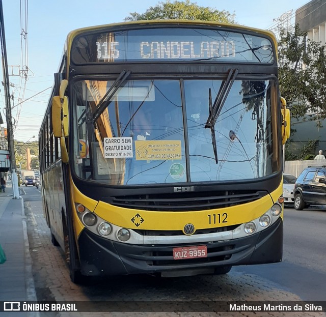 Viação Sul Fluminense 1112 na cidade de Volta Redonda, Rio de Janeiro, Brasil, por Matheus Martins da Silva. Número da foto: #7945470.
