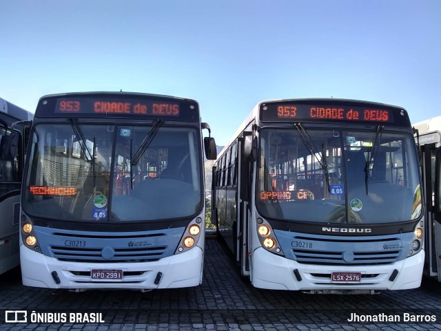 Transportes Futuro C30218 na cidade de Rio de Janeiro, Rio de Janeiro, Brasil, por Jhonathan Barros. Número da foto: #7943975.