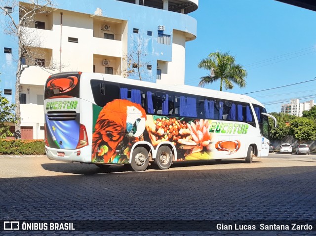 Eucatur - Empresa União Cascavel de Transportes e Turismo 4919 na cidade de Ji-Paraná, Rondônia, Brasil, por Gian Lucas  Santana Zardo. Número da foto: #7944913.