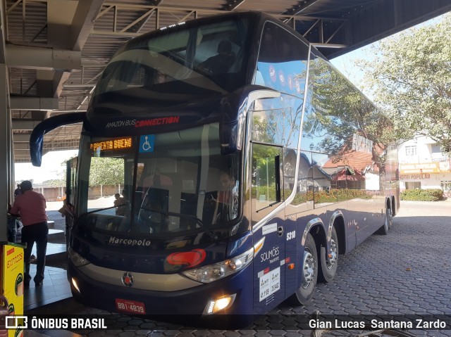 Eucatur - Empresa União Cascavel de Transportes e Turismo 5318 na cidade de Ji-Paraná, Rondônia, Brasil, por Gian Lucas  Santana Zardo. Número da foto: #7944871.