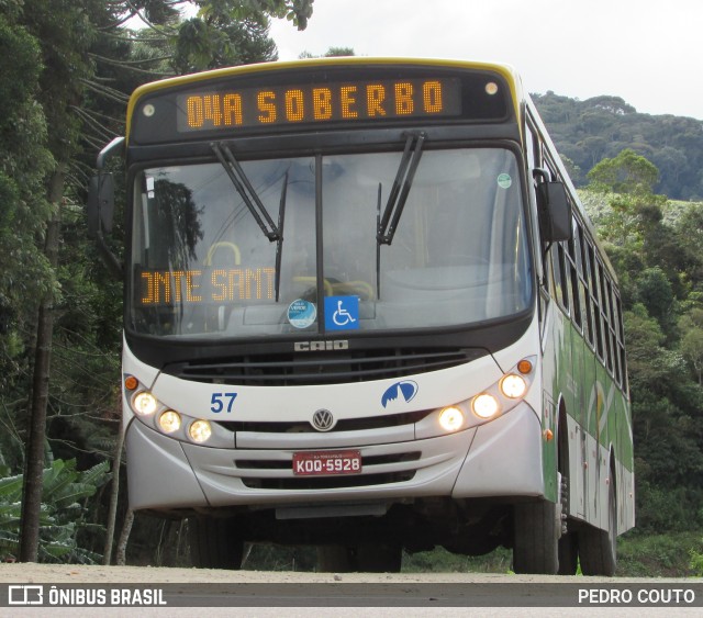 Viação Dedo de Deus 57 na cidade de Teresópolis, Rio de Janeiro, Brasil, por PEDRO COUTO. Número da foto: #7945582.