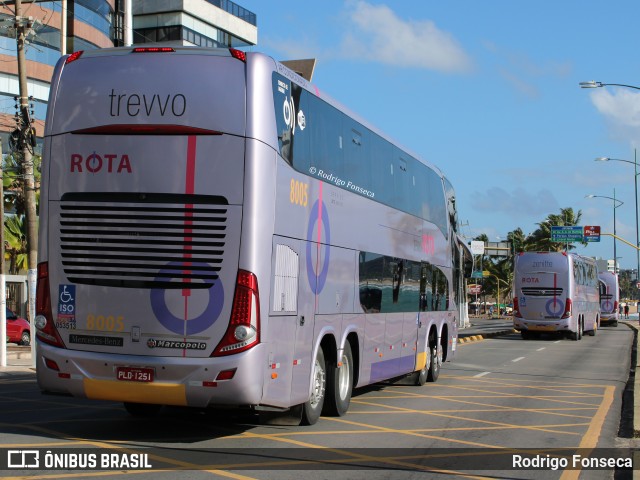 Rota Transportes Rodoviários 8005 na cidade de Maceió, Alagoas, Brasil, por Rodrigo Fonseca. Número da foto: #7944249.