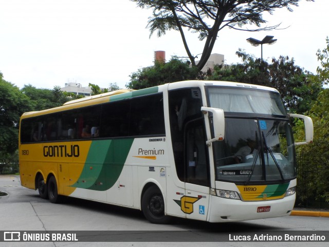 Empresa Gontijo de Transportes 11810 na cidade de São Paulo, São Paulo, Brasil, por Lucas Adriano Bernardino. ID da foto: 7945226.