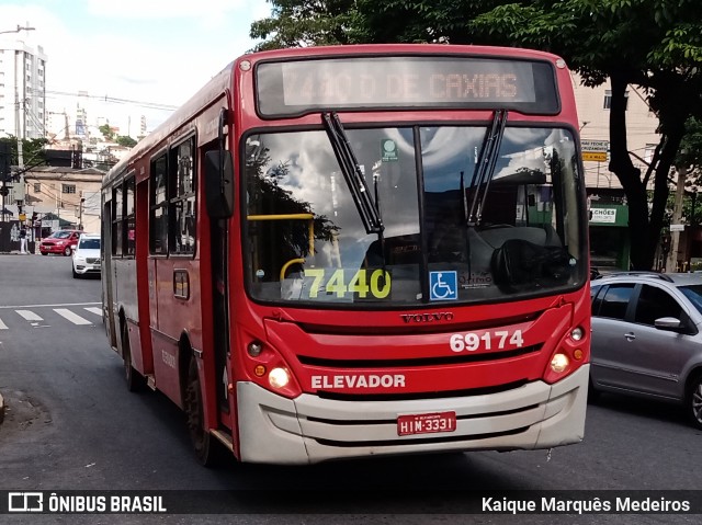 Viação Santa Edwiges 69174 na cidade de Belo Horizonte, Minas Gerais, Brasil, por Kaique Marquês Medeiros . Número da foto: #7946096.