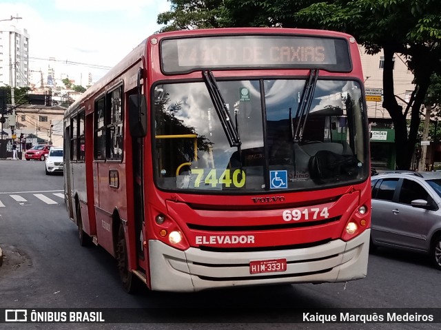 Viação Santa Edwiges 69174 na cidade de Belo Horizonte, Minas Gerais, Brasil, por Kaique Marquês Medeiros . ID da foto: 7946096.