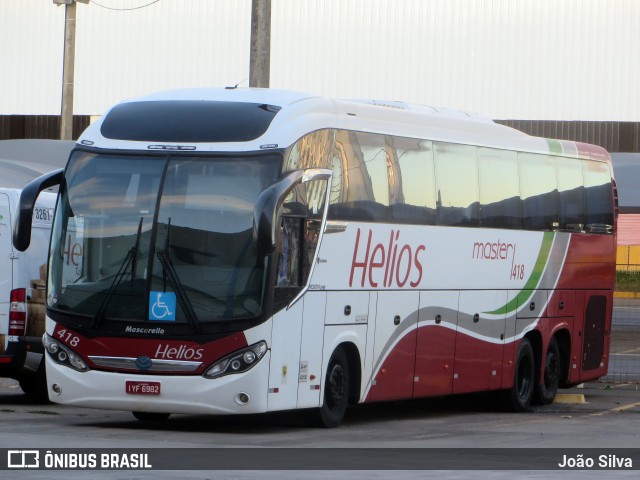 Helios Coletivos e Cargas 418 na cidade de Goiânia, Goiás, Brasil, por João Silva. ID da foto: 7945630.