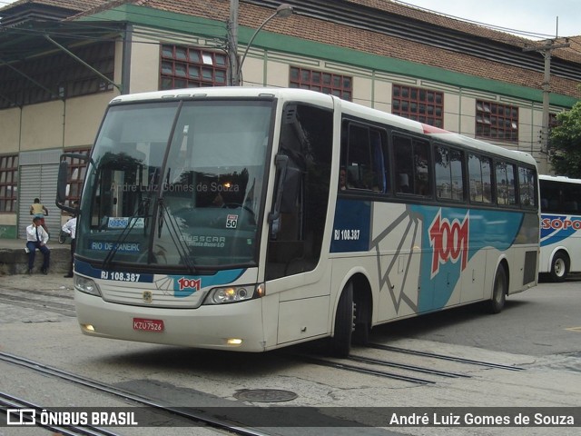 Auto Viação 1001 RJ 108.387 na cidade de Rio de Janeiro, Rio de Janeiro, Brasil, por André Luiz Gomes de Souza. ID da foto: 7945173.