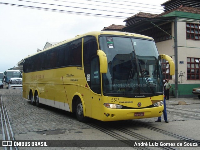 Viação Itapemirim 5517 na cidade de Rio de Janeiro, Rio de Janeiro, Brasil, por André Luiz Gomes de Souza. Número da foto: #7945315.