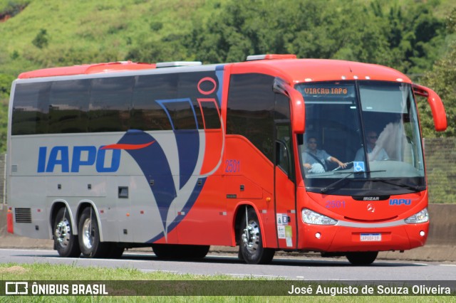 Viação Santana Iapó 2501 na cidade de Roseira, São Paulo, Brasil, por José Augusto de Souza Oliveira. ID da foto: 7945018.