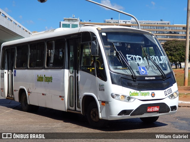 Coutinho Transporte NG 02 0308 na cidade de Brasília, Distrito Federal, Brasil, por William Gabriel. Número da foto: #7945936.